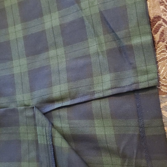 Jumper Dress  Green/Navy Plaid  Sz 10 - Picture 5 of 5